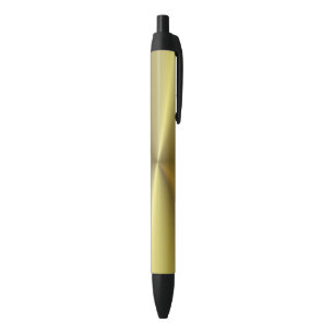 Glamor Gold Kijk Trendy Elegant Golden Sjabloon Zwarte Inkt Pen