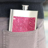 Glamor Hot Pink Glitter Flacon (Voorbeeld)