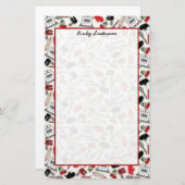  Glamor Kitchen - Gepersonaliseerde schrijfbenodig Briefpapier (Voorkant / Achterkant)