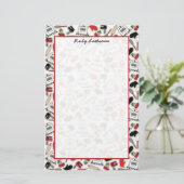  Glamor Kitchen - Gepersonaliseerde schrijfbenodig Briefpapier (Staand voorkant)