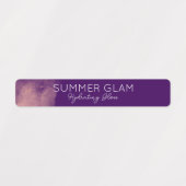 Glamor Moderne Lipstick Lip Gloss Violet Étiquette (Design 1)
