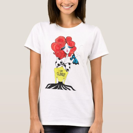 Glamor T Shirt (Voorkant)