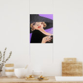 GLAMOROUS 40'S ERA LADY, POSTER (Cuisine)