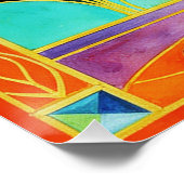 Glamorous Art Deco Siren (2) Poster (Coin)