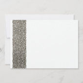 GLAMOROUS KOPER SILVER STIPPEN MOSAIC VERLOVING KAART (Achterkant)