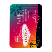 Glamorous Las Vegas bruiloft dank u Magneet (Verticaal)