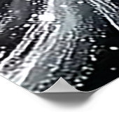 Glamorous Sparkle Lady in Red Hat Poster (Hoek)