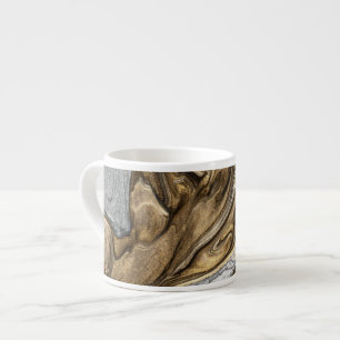 glamour 002 vloeibare bruine kleuren espressokopje espresso kop