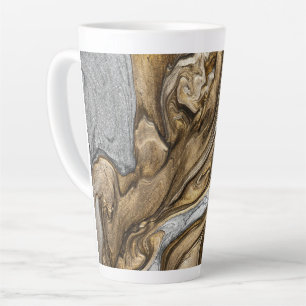 glamour 002 vloeibare bruine kleuren latte mok