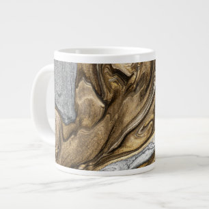 glamour 002 vloeibare bruine kleuren reuzen koffie extra grote beker