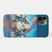 Glamour Chomp-Shark Breaking voor glanzende Parelt Case-Mate iPhone Case (Achterkant (horizontaal))