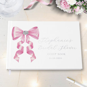 Glamour Coquette Mariage avec Nœud Rose