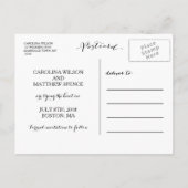 Glamour de la feuille d'or | Carte postale de sauv (Dos)