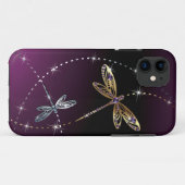 Glamour Diamond Butterfly Case-Mate iPhone Case (Achterkant (horizontaal))