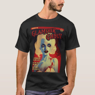 Glamour Ghoul 1950s Horror Comic Cover retro T-shirt