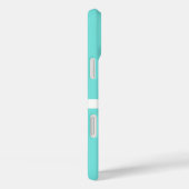 Glamour Glam PHONE CASE Blue & BOW (Achterkant / Rechts)