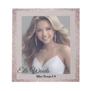 Glamour Glitz Autograph Pad Notitieblok