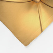Glamour golden interior decorating background fleece deken (Hoek)