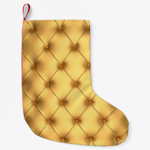 Glamour golden interior decorating background kleine kerstsok