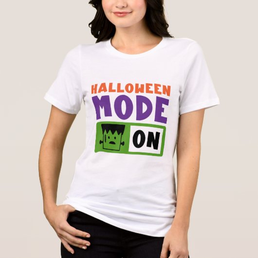 Glamour & Gore: Halloween Chic T-shirt (Voorkant)