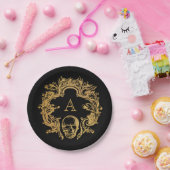 Glamour gothique | Assiettes en carton (Fête)