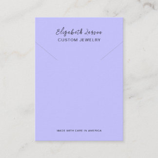 Glamour Hoops Custom Logo Chic Collectie Blauw Contactkaartje