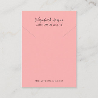 Glamour Hoops Custom Logo Chique Collectie Rood Contactkaartje