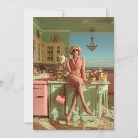  glamour in de keuken kaart (Voorkant)