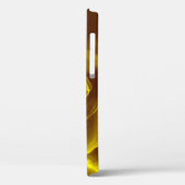 Glamour Ink Fluid. Bruin edeleffect. Marmer F Case-Mate iPhone Case (Achterkant / Links)