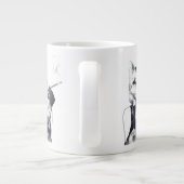Glamour Kat Extra Grote Beker (Achterkant)