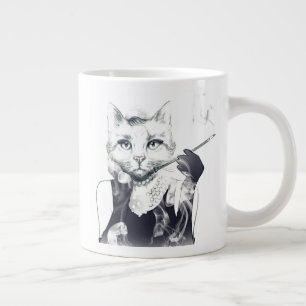 Glamour Kat Extra Grote Beker