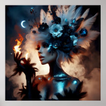 Glamour mode luxe fantasie sprookjesachtige foto