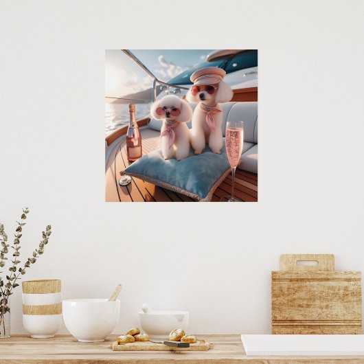 Glamour mode luxe lifestyle foto poster (Keuken)