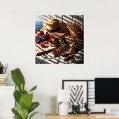 Glamour mode luxe lifestyle foto poster (Thuiskantoor)