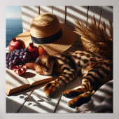 Glamour mode luxe lifestyle foto poster (Voorkant)