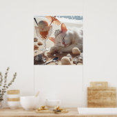 Glamour mode luxe lifestyle foto poster (Keuken)