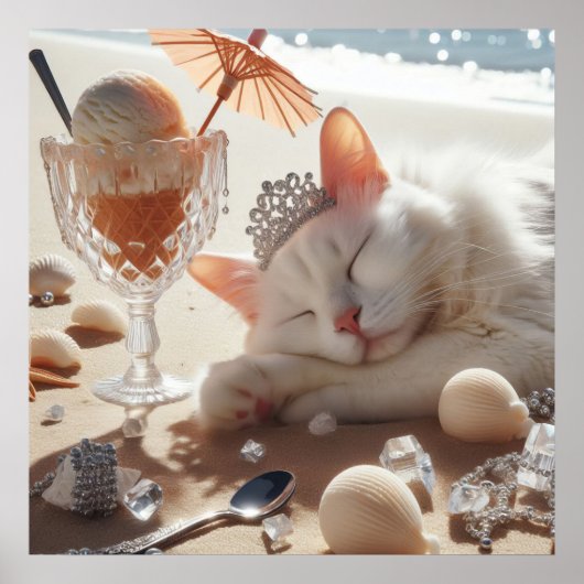 Glamour mode luxe lifestyle foto poster (Voorkant)