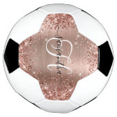 Glamour Monogramme Rose Gold Pailleté (Tourné)