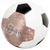 Glamour Monogramme Rose Gold Pailleté (3/4)