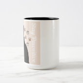 Glamour Paws Design mok Zwarte kat (Center)