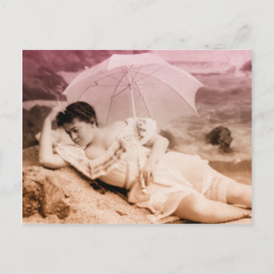  glamour portret briefkaart