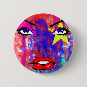 Glamour Ronde Button 5,7 Cm