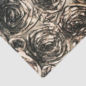 Glamour Rozen Goud Brons Rustieke Bloem Glam Tissuepapier (Detail)