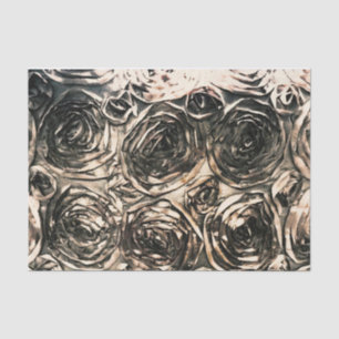 Glamour Rozen Goud Brons Rustieke Bloemen Glamour Tissuepapier