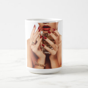 Glamour Sip : Mug en céramique à l'esthétique haut