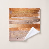 Glamour texture bad handdoek (Wasdoekje)