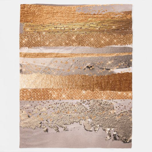 Glamour texture fleece deken (Voorkant)