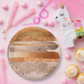 Glamour texture papieren bordje (Feest)