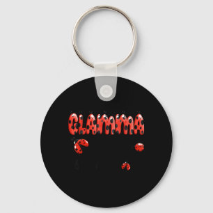 Glamour van de kleine dame verjaardag meisje lieve sleutelhanger