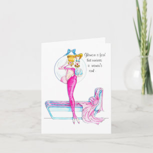 Glamour Vanity kaart / moet binnen zien!